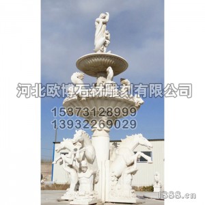 曲陽(yáng)石雕 噴泉雕刻