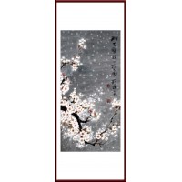 靜然國(guó)畫-梨花-JR-HZLH-S-10001